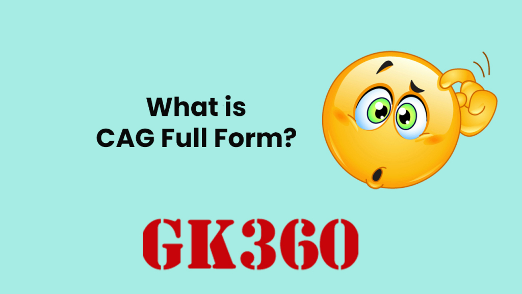CAG Full Form – What is CAG Full Form?