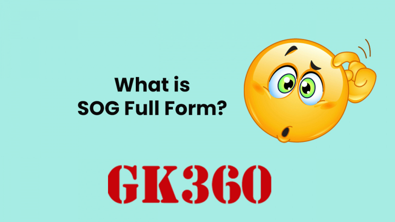 SOG Full Form – What is SOG Full Form?