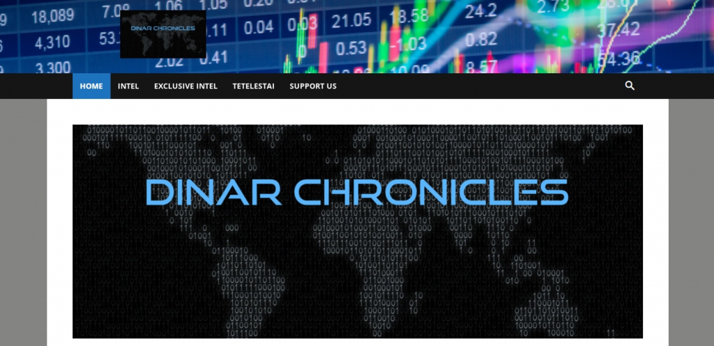 intel dinar chronicles blogger