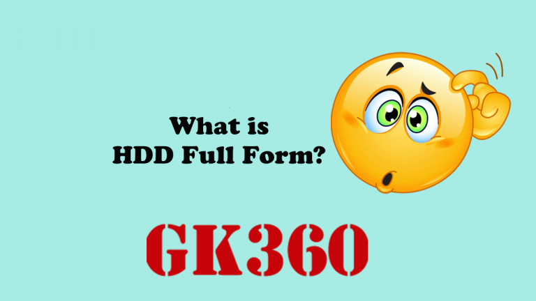 HDD Full Form – What is HDD Full Form?