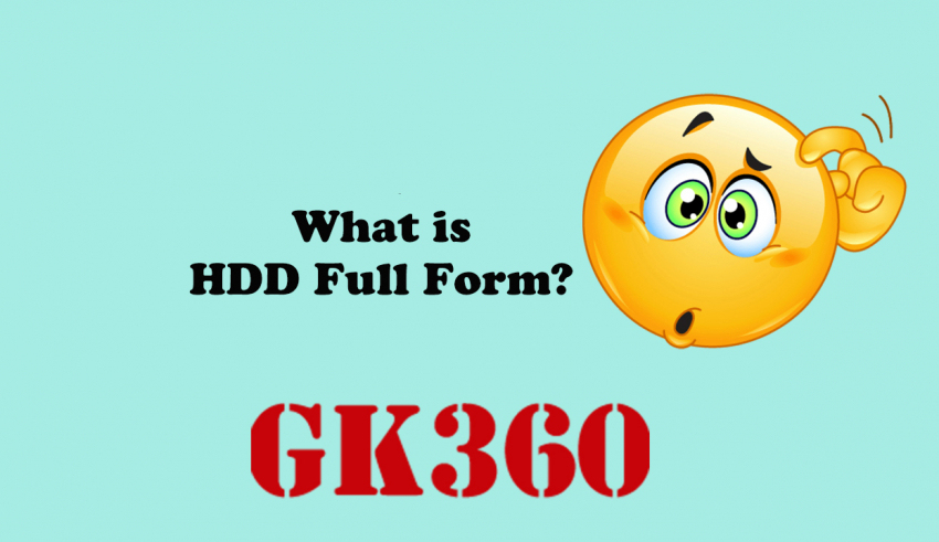 HDD Full Form