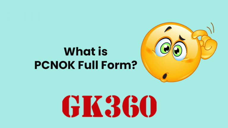 PCNOK Full Form – What is PCNOK Full Form?