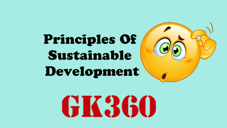 Principles of Sustainable Development