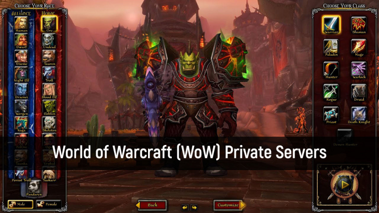 WoW Private Servers – Why They Are Better Than the Official Servers
