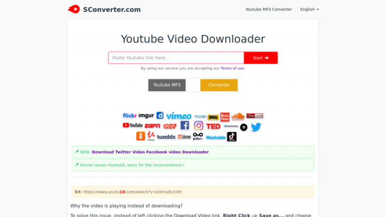Sconverter – How to Use a YouTube Video Downloader