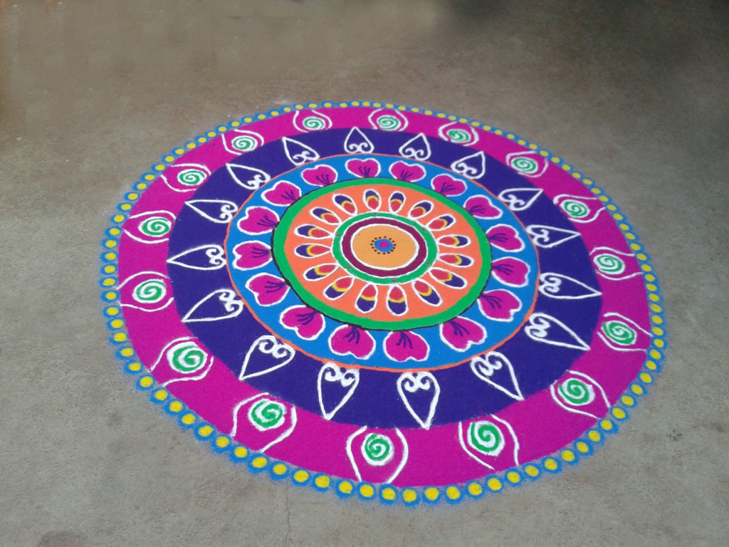 Easy Rangoli Designs