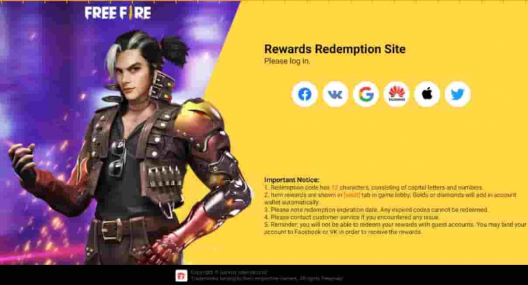 What is the Free Fire Redeem Code?