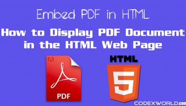 Create PDF Document Images Html
