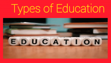 Types of Education