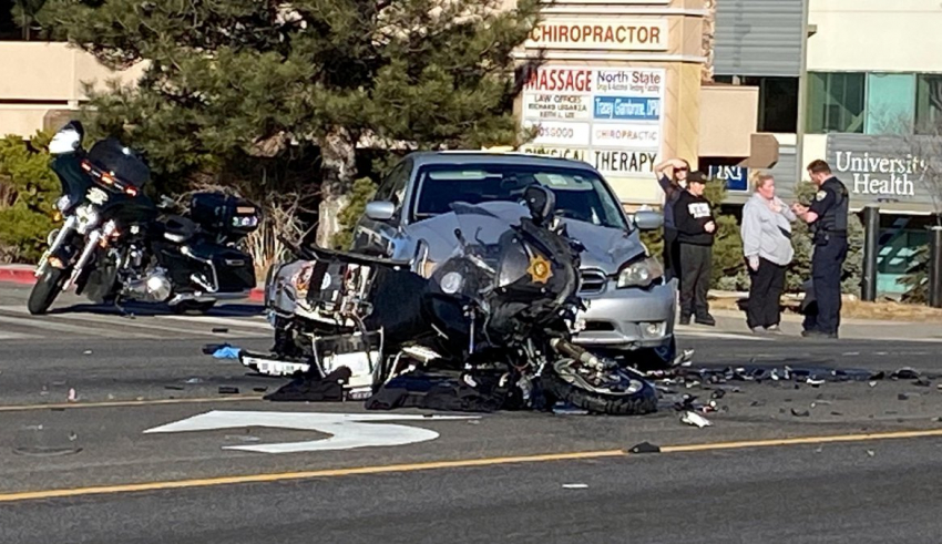 Motorcycle Crash in Nevada