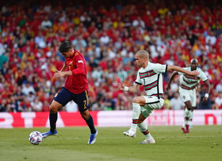 Football Spain vs Portugal Full Match Highlights: UEFA Nations League 2022