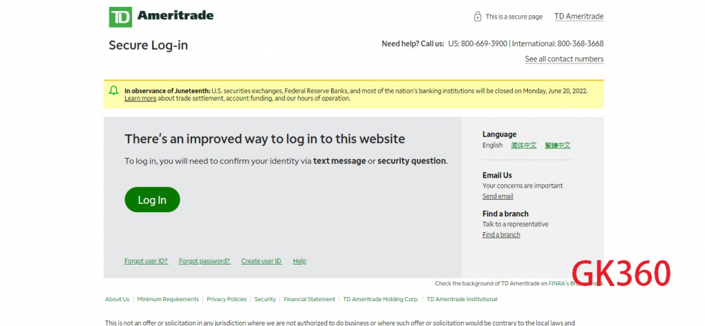 TD Ameritrade login: How to Access Your Account