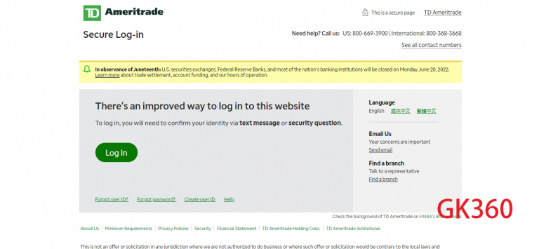 TD Ameritrade login: How to Access Your Account