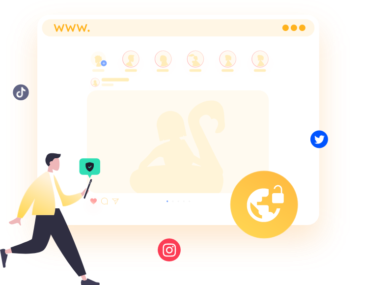 iTop VPN For Social Media Use