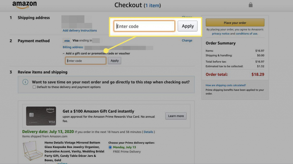 Gift Card – Amazon Card Uses and Work