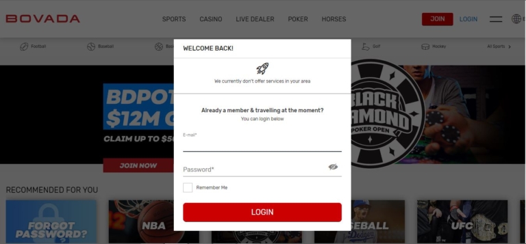 Bovada Login: Everything You Need to Know