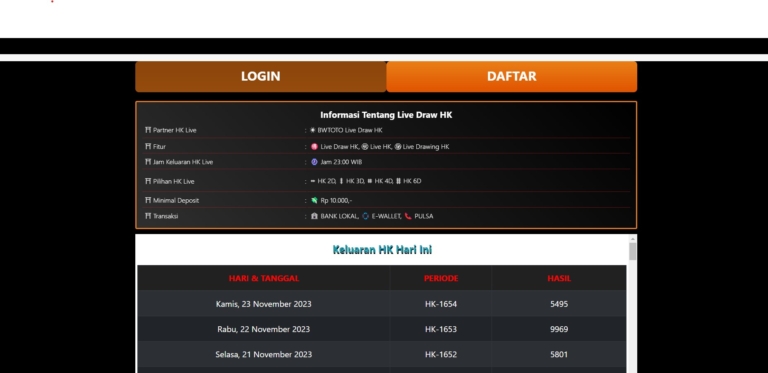 Unlocking the Excitement: Exploring the Live HK Lottery Experience