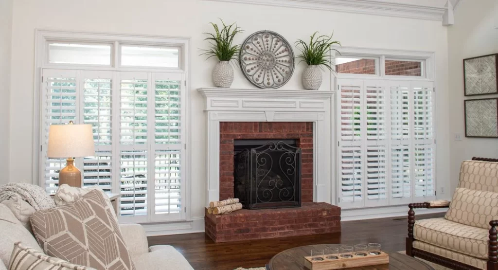 The Best Materials for Living Room Plantation Shutters