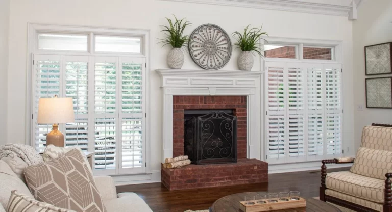 The Best Materials for Living Room Plantation Shutters