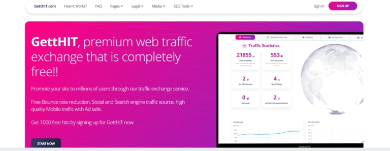 Driving Digital Success: Unveiling the Power of Getthit.com’s Traffic Exchange Service