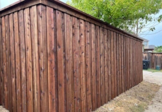 Fence Staining