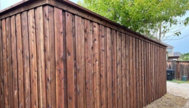 Fence Staining