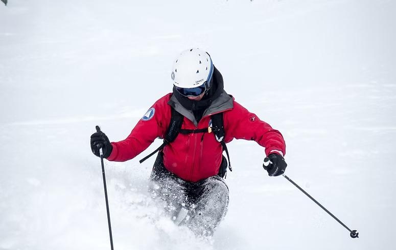 Großartigen Skilehrer Aus