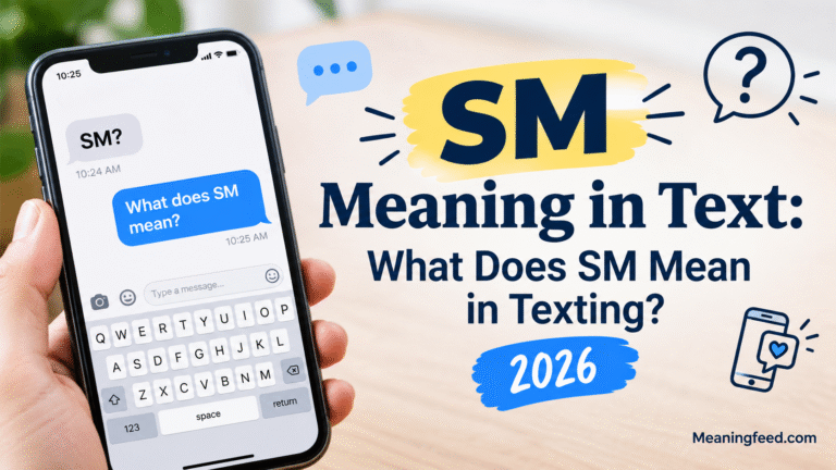 SM Meaning in Text: What Does SM Mean in Texting? 2026